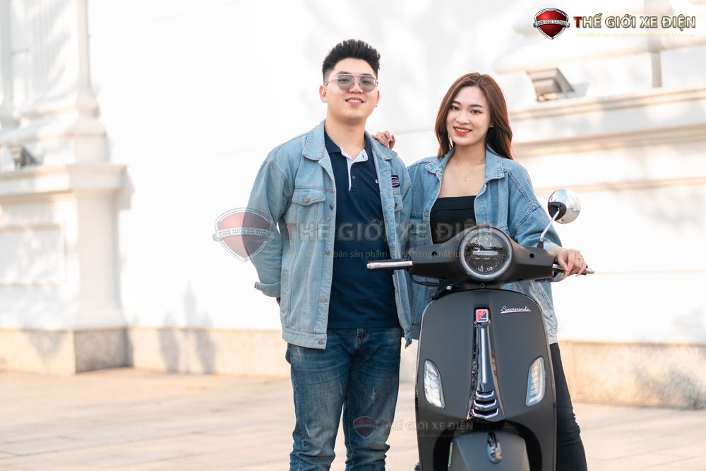 Xe ga 50cc Scooter Victoria Đèn Tròn - Ảnh 3