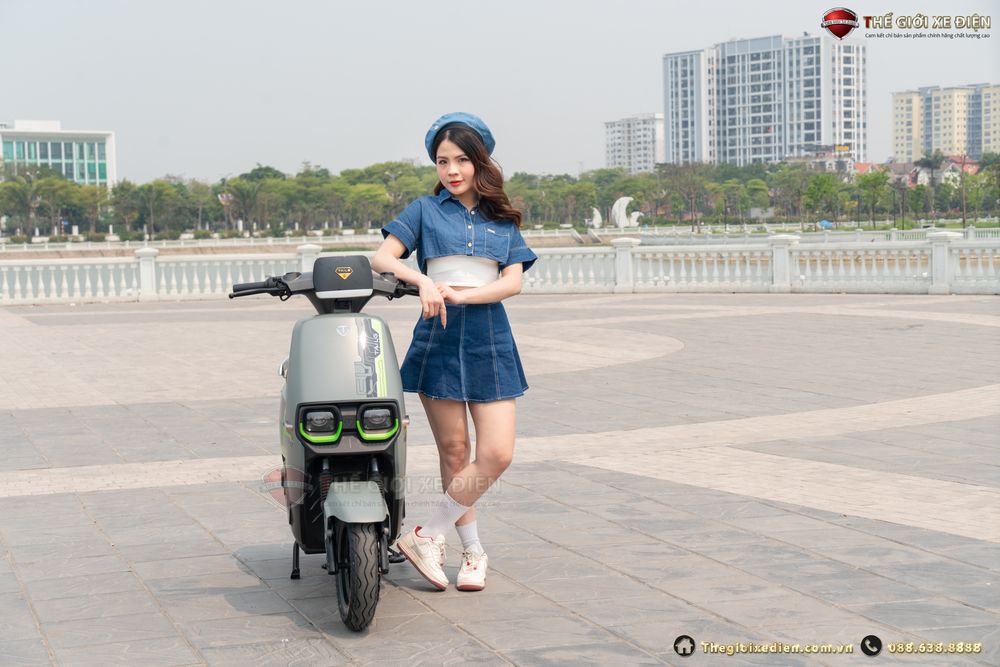 Xe Máy Điện Tailg Power F52 6 bình 22.3Ah 100km/1 Lần Sạc - Ảnh 3