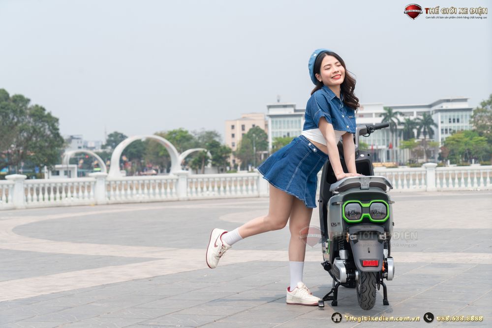 Xe Máy Điện Tailg Power F52 6 bình 22.3Ah 100km/1 Lần Sạc - Ảnh 6
