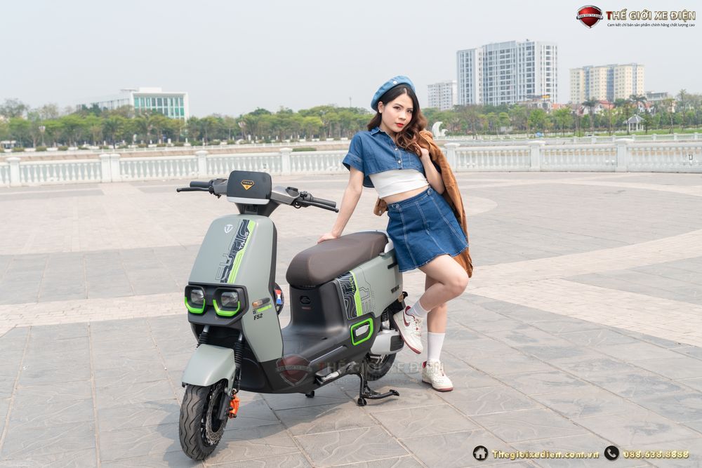 Xe Máy Điện Tailg Power F52 6 bình 22.3Ah 100km/1 Lần Sạc - Ảnh 5