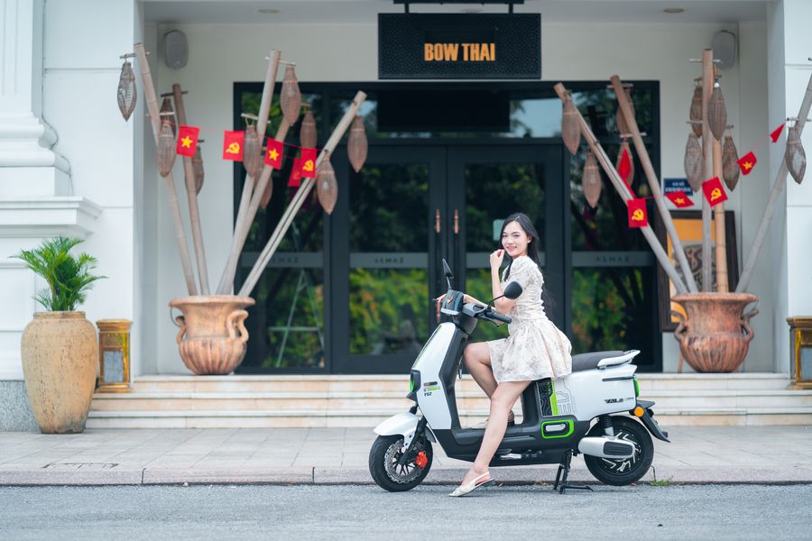 Xe Máy Điện Tailg Power F52 6 bình 22.3Ah 100km/1 Lần Sạc - Ảnh 15