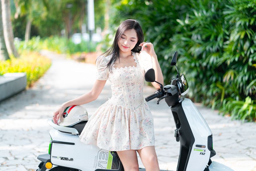 Xe Máy Điện Tailg Power F52 6 bình 22.3Ah 100km/1 Lần Sạc - Ảnh 18