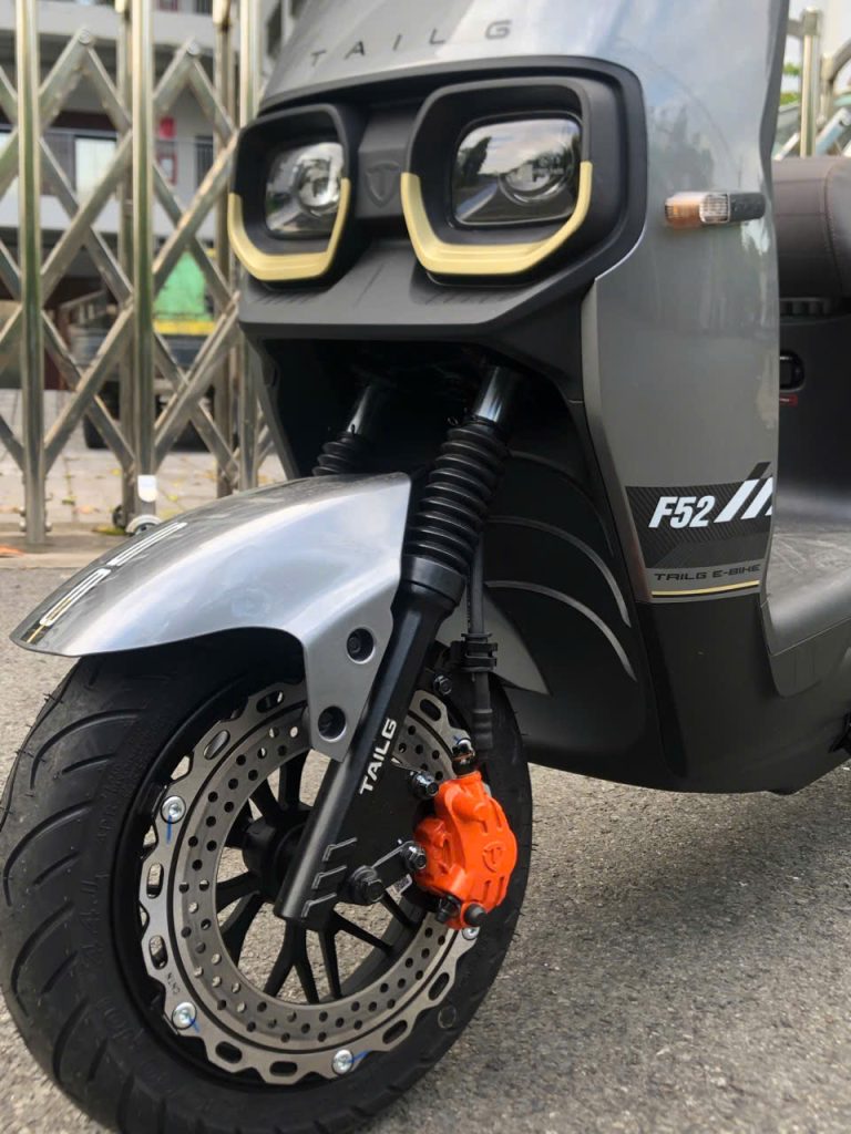 Xe máy điện Tailg Power F52 có dáng thể thao, tinh tế