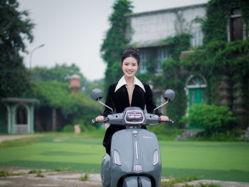 Xe Máy Điện Dibao Tesla Chic (Đèn Vuông) - Ảnh 5