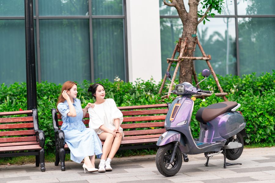 Xe Máy Điện Dibao Pansy Dio Đời Mới - Ảnh 13